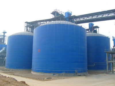 秦淮水泥钢板库改造