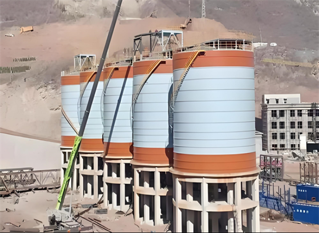 秦淮高架钢板仓