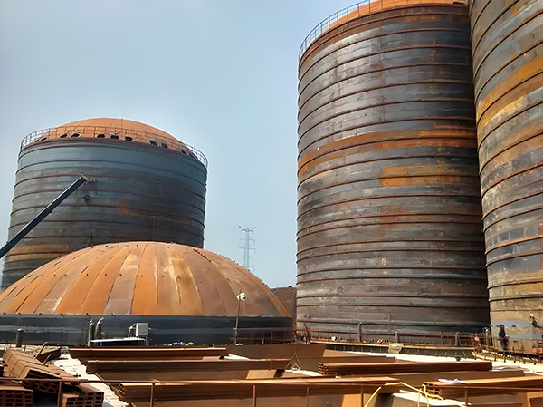 秦淮焦粉钢板仓